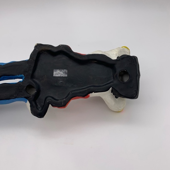 Annette Little ENESCO Imports Ceramic Hobo Clown Door Stopper/Wall/Furniture Art - Picture 6 of 16